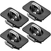 SPEEDWOW Retractable Truck Bed Tie Down Anchors Compatible with F-150 2015-2023; Compatible with F-250 Super Duty; Compatible with F-350 Super Duty; Compatible with Raptor Trucks 2017-2023