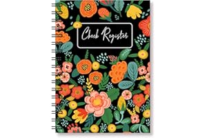 Fileyeye Register Check and Debit Card Register, Checkbook Registers, Simple Account Tracker & Financial Ledger (C) 5.5 inchx 8.2inch