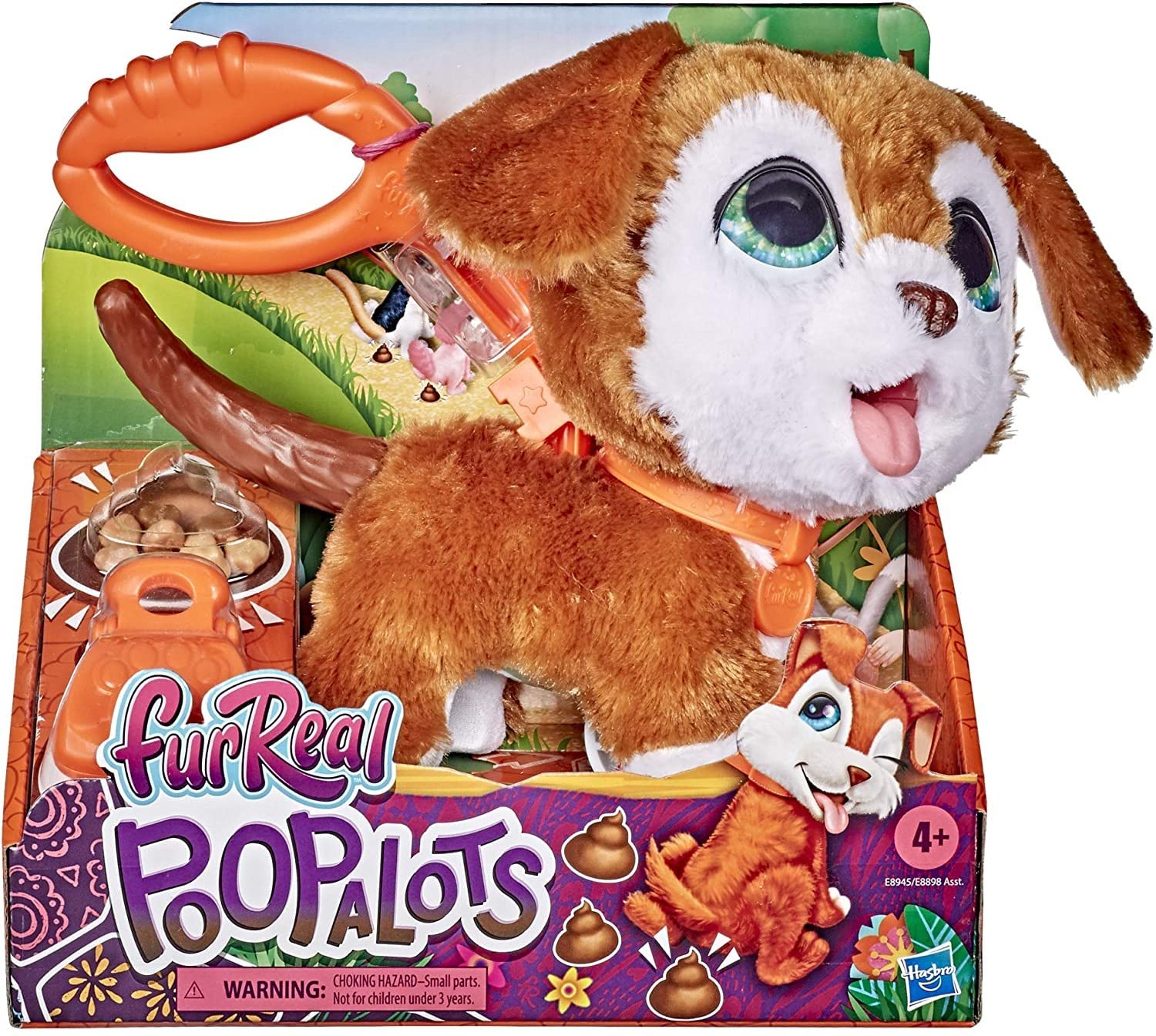 Hasbro Fur Real - Poopalots Big Wags Dog (E8945), Multicoloured, E89455X3