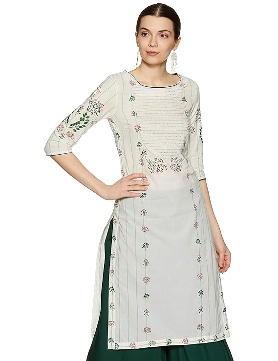 Women's cotton straight Kurta