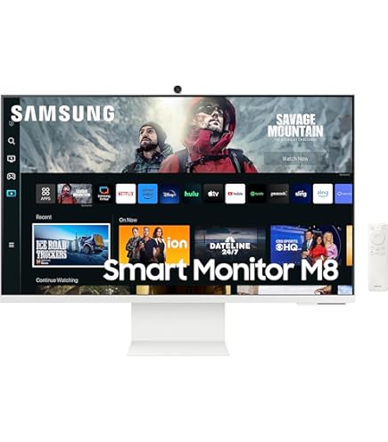 Samsung Smart Monitor M8 4K UDH 32インチ Amazon.com: SAMSUNG M8 Series 32-Inch 4K UHD Smart Monitor