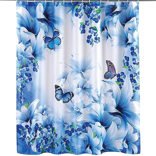 Amazon Com Collections Etc Blue Butterfly Garden Decorative
