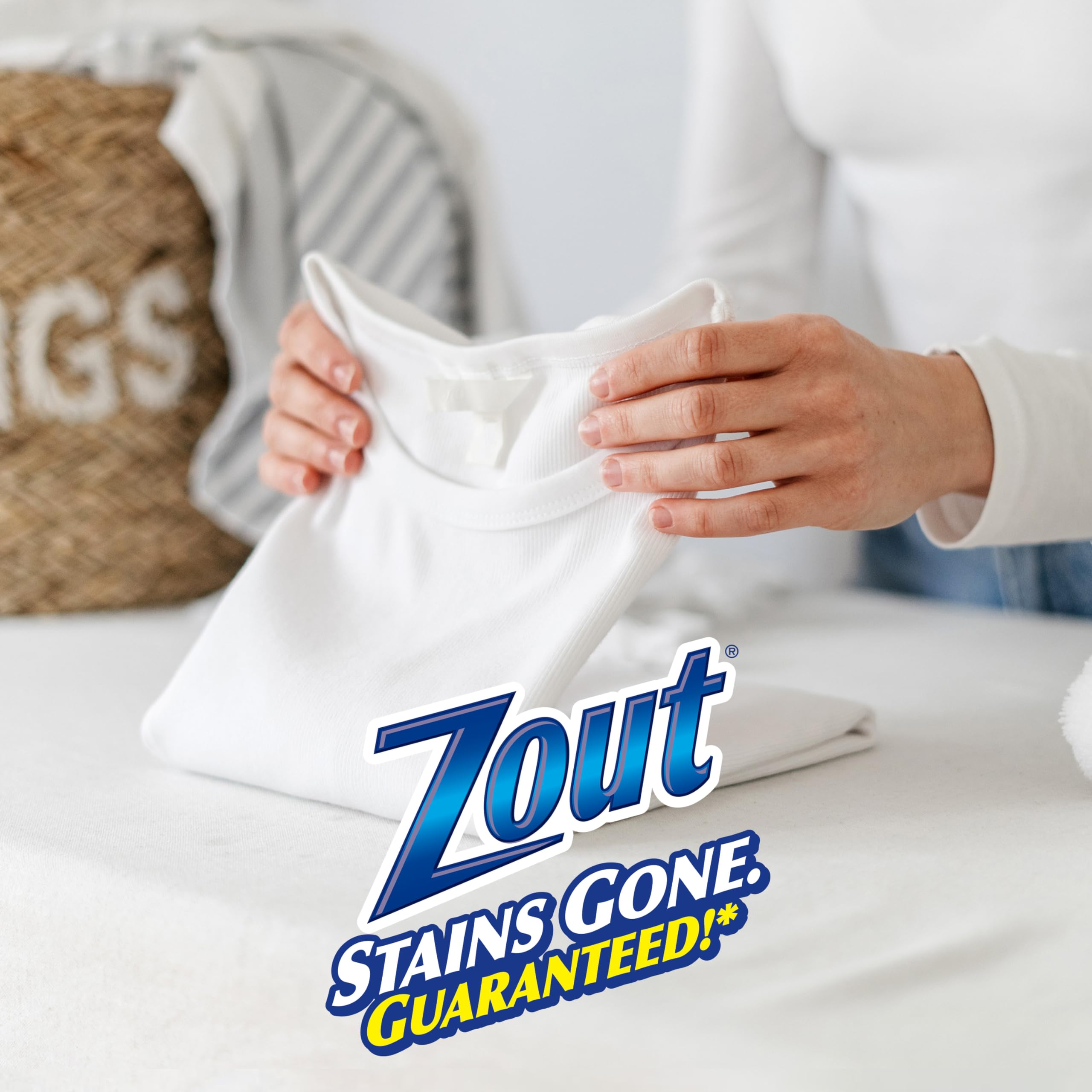 Zout Laundry Stain Remover Spray, Triple Enzyme Formula Removes the Toughest Stains, Made in the USA, 22 Ounce Bottles, 2-Pack
