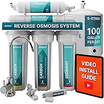 RO-4050　Kako NU Aqua 5-Stage Under Sink Reverse Osmosis Water Filter