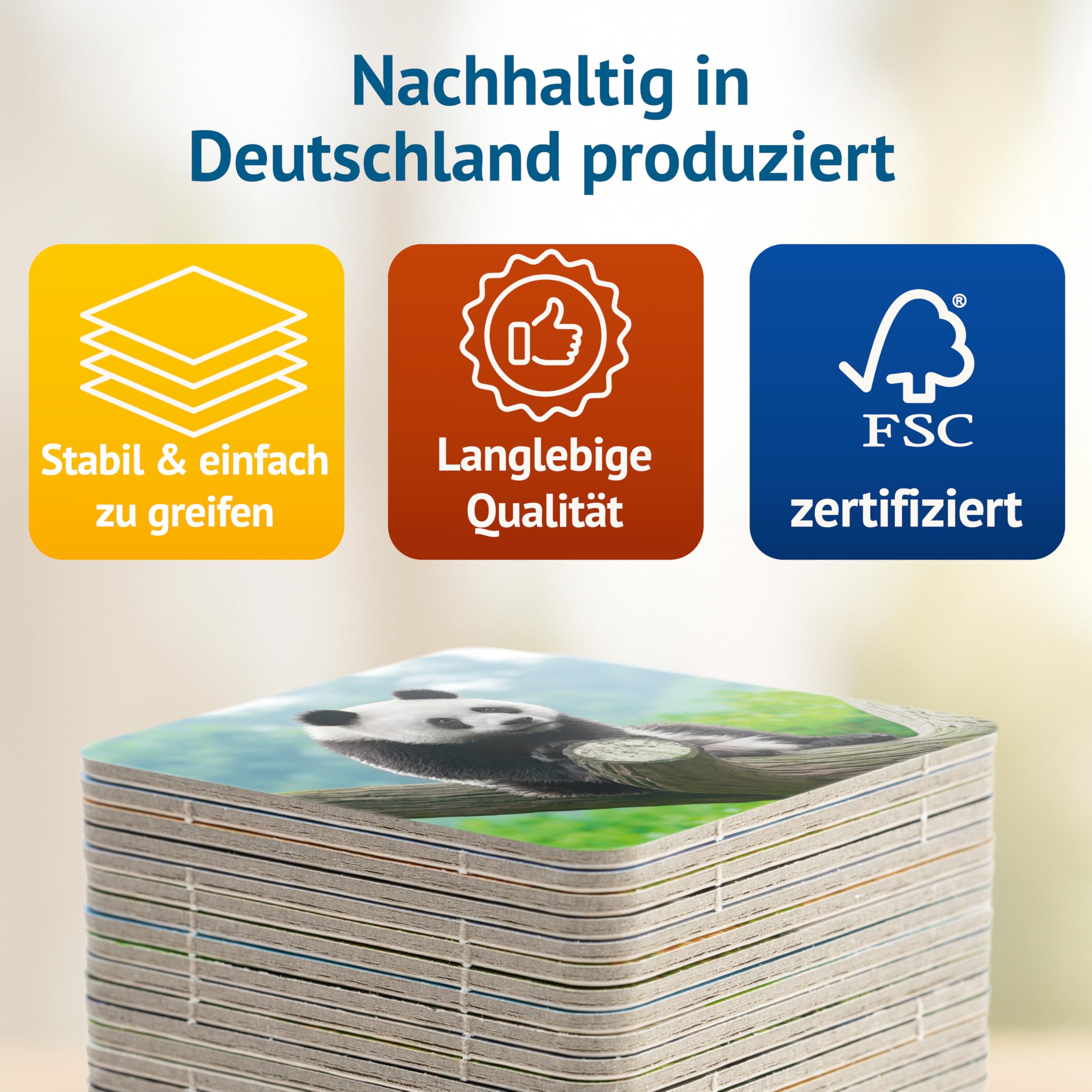 Starnberger Spiele - Einzigartig - Bedrohte Tierarten - Memospiel - Kartenspiel für Erwachsene und Kinder ab 6 Jahren - Geschenk für Tierliebhaber 6