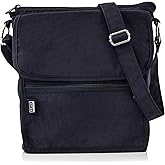 Peak Gear Crossbody Travel Purse with RFID Blocking Pocket and Lifetime Recovery Service. Nylon Shoulder Bag