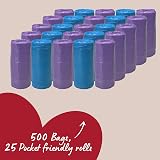 Rosewood Rosewood Dog Poo Bags with Handles 500 Pack Refill Rolls Vanilla view 2