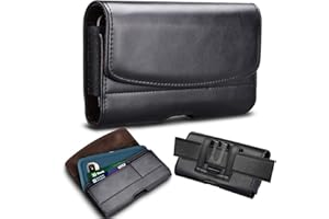 Woluki Phone Holster for Samsung Galaxy S26 Ultra [Built-in Card Slot],Phone Belt Case,Belt Loop,Belt Clip,Magnetic Closure G