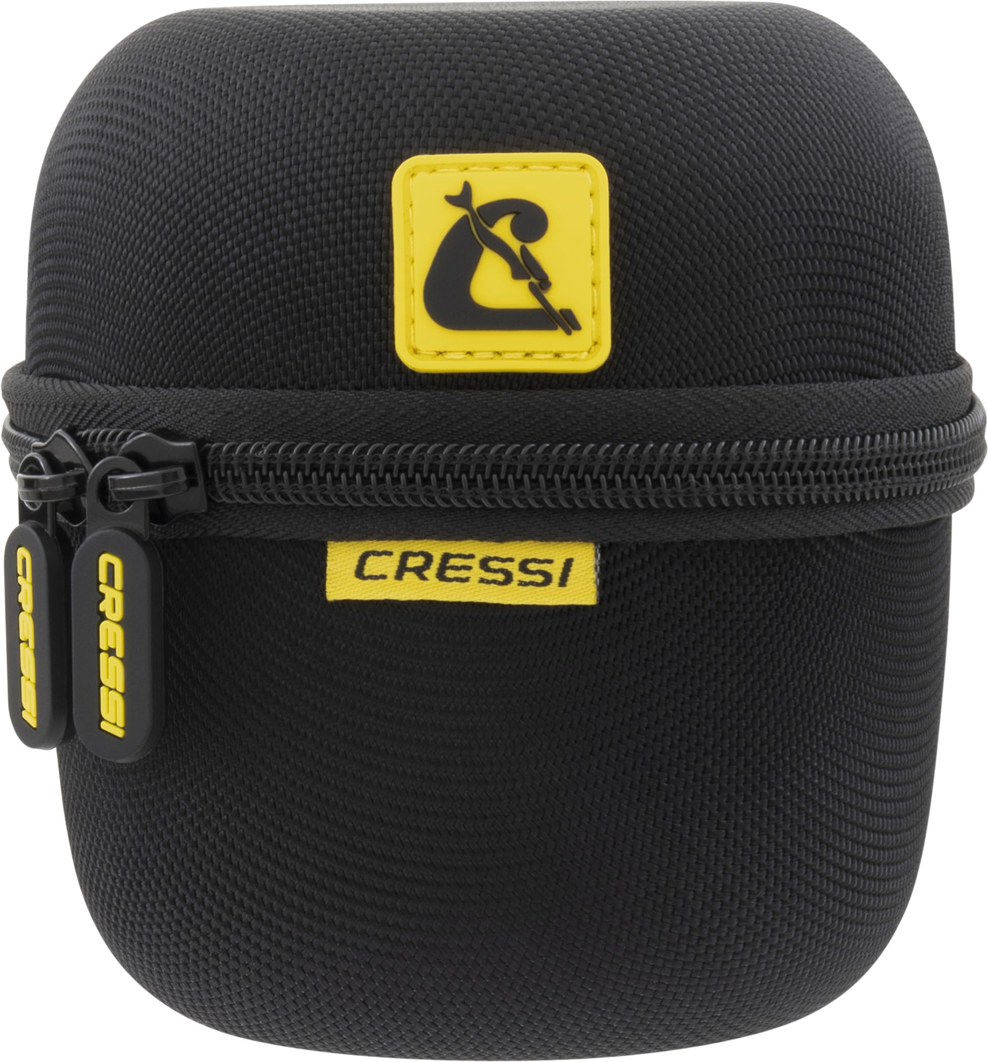 Cressi Dive Computer Case – Elite EVA Protective Case for Dive Computers or Watches – Soft Foam Interior, Water-Repellent Nylon, Double-Zipper Closure – For Leonardo, Giotto, Goa, Nepto, Donatello