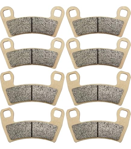 Front & Rear Sintered Brake Pad Set For Polaris RZR S 1000 EPS (2017) & RZR S 900 EPS (2015-2020)