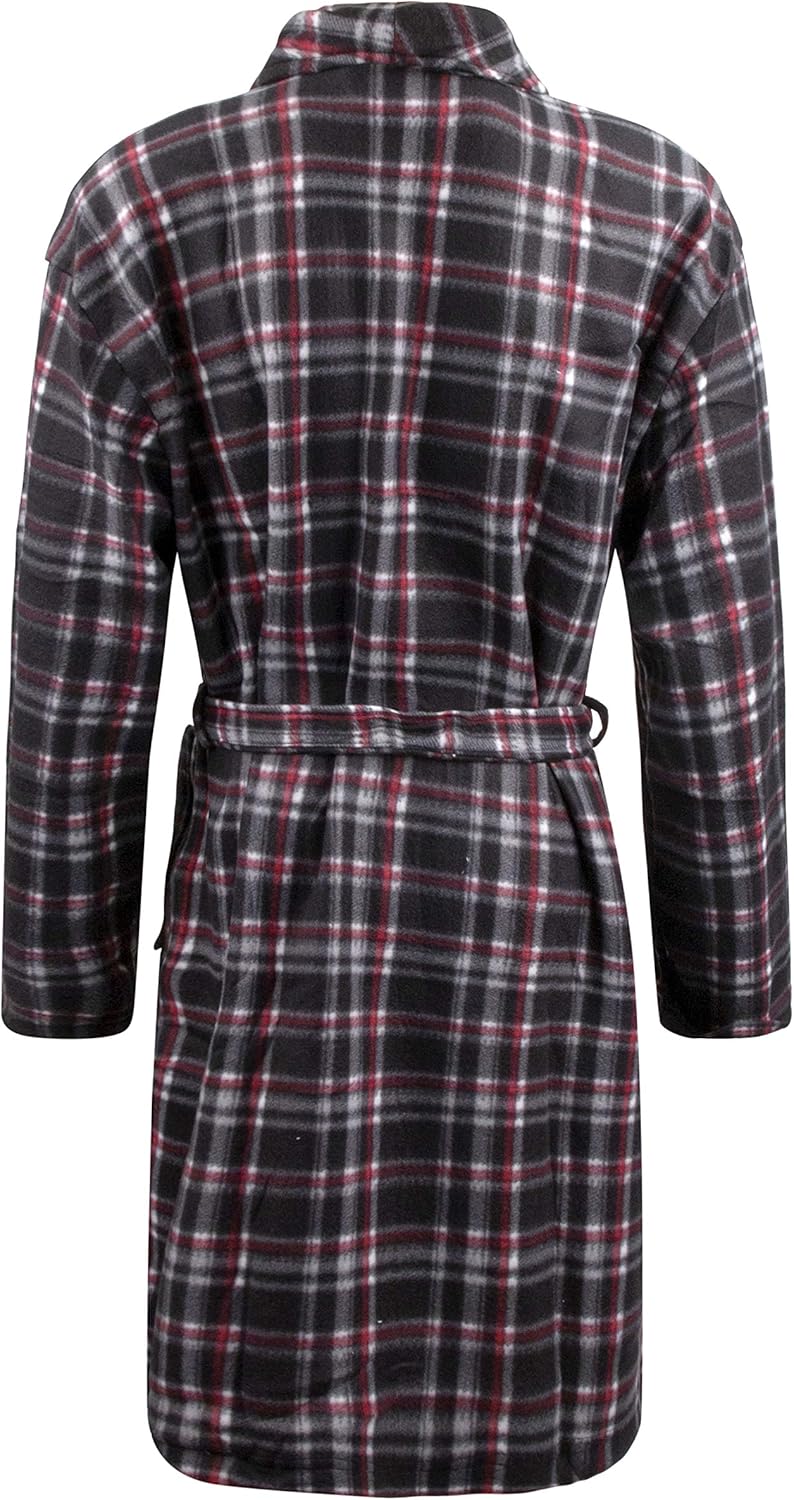 Mens Fleece Robe 100/% Polyester Ecko Unltd