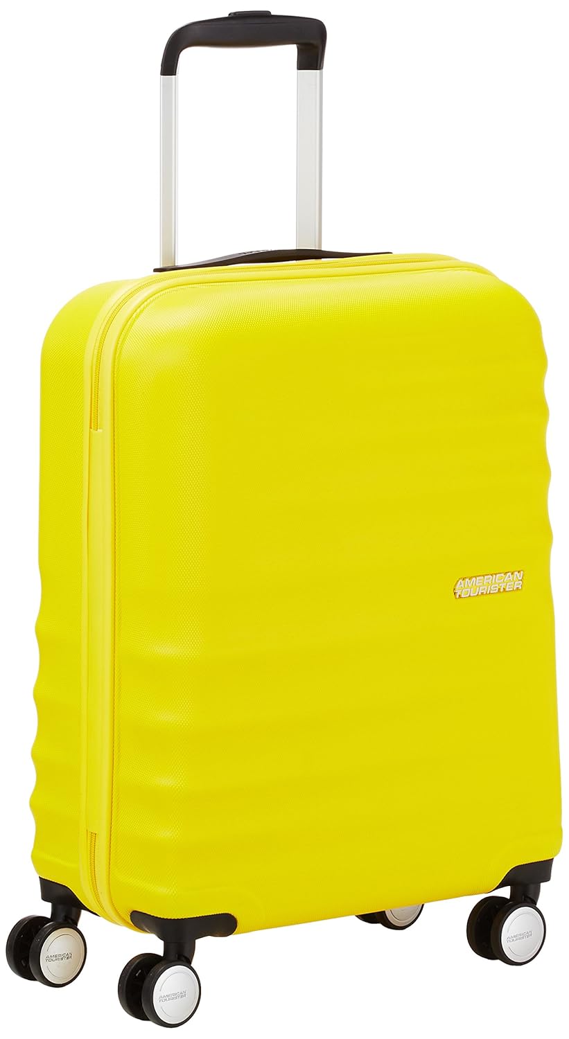 American Tourister WaveBreaker Spinner  Equipaje de Mano Litros Color Amarillo