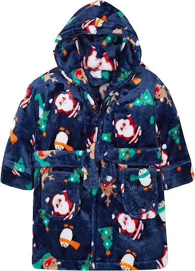baby christmas dressing gown