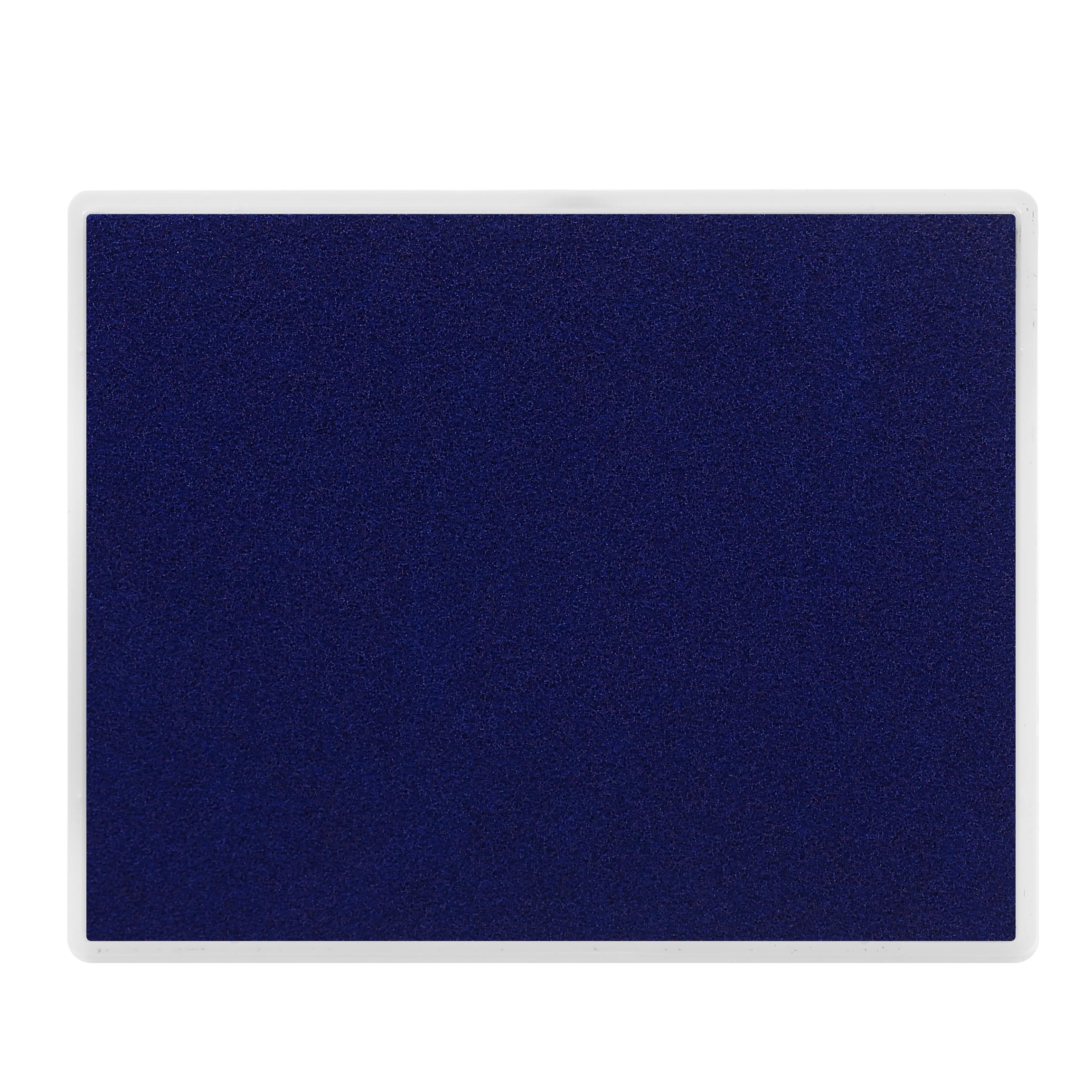 Ink Pad 5 x 4 Inch Craft Large Stamp Pad for Rubber Stamps Finger Painting (Dark Blue)