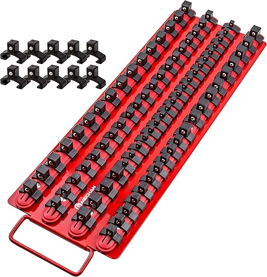 Amazon Com Mechan 80pc Portable Socket Organizer Tray Premium