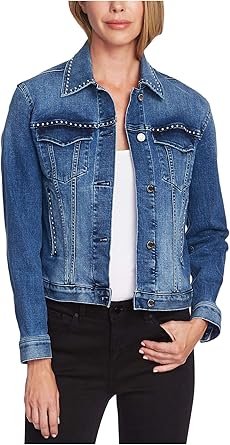 studded jean jacket