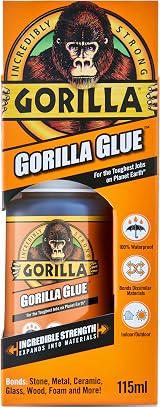 Gorilla Glue 115ml All Purpose Adhesive Bonds Dissimilar Materials