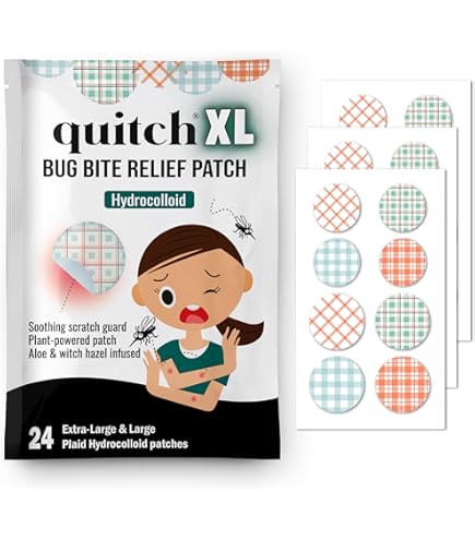 Amazon.com: Quitch Mosquito Bite Itch Relief Bug Bite Patch