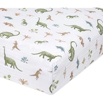Amazon.com : aden + anais Essentials Classic Crib Sheet, 100 ...