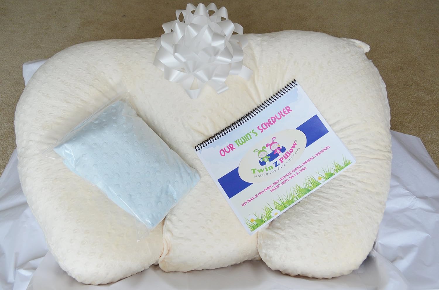 Twin Z Pillow GIFT BOX! 1 Pillow, 2 Covers and 1 Twin