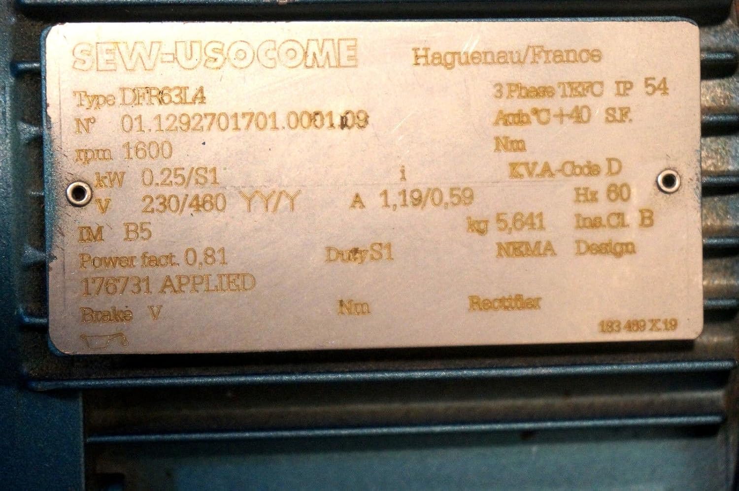 Sew Eurodrive Motor Nameplate - Wallpaperzen.org sew eurodrive 208 volt wiring diagram 