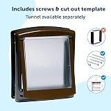 PetSafe Original 2 Way Pet Door Manual Lock White Small view 4