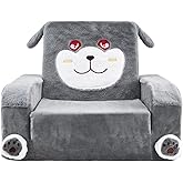 UBINGSOPA Toddler Couch Chair Comfy, Kids Couch Bed Fold Out, Portable Kids Sofa for 1-3 Years Old