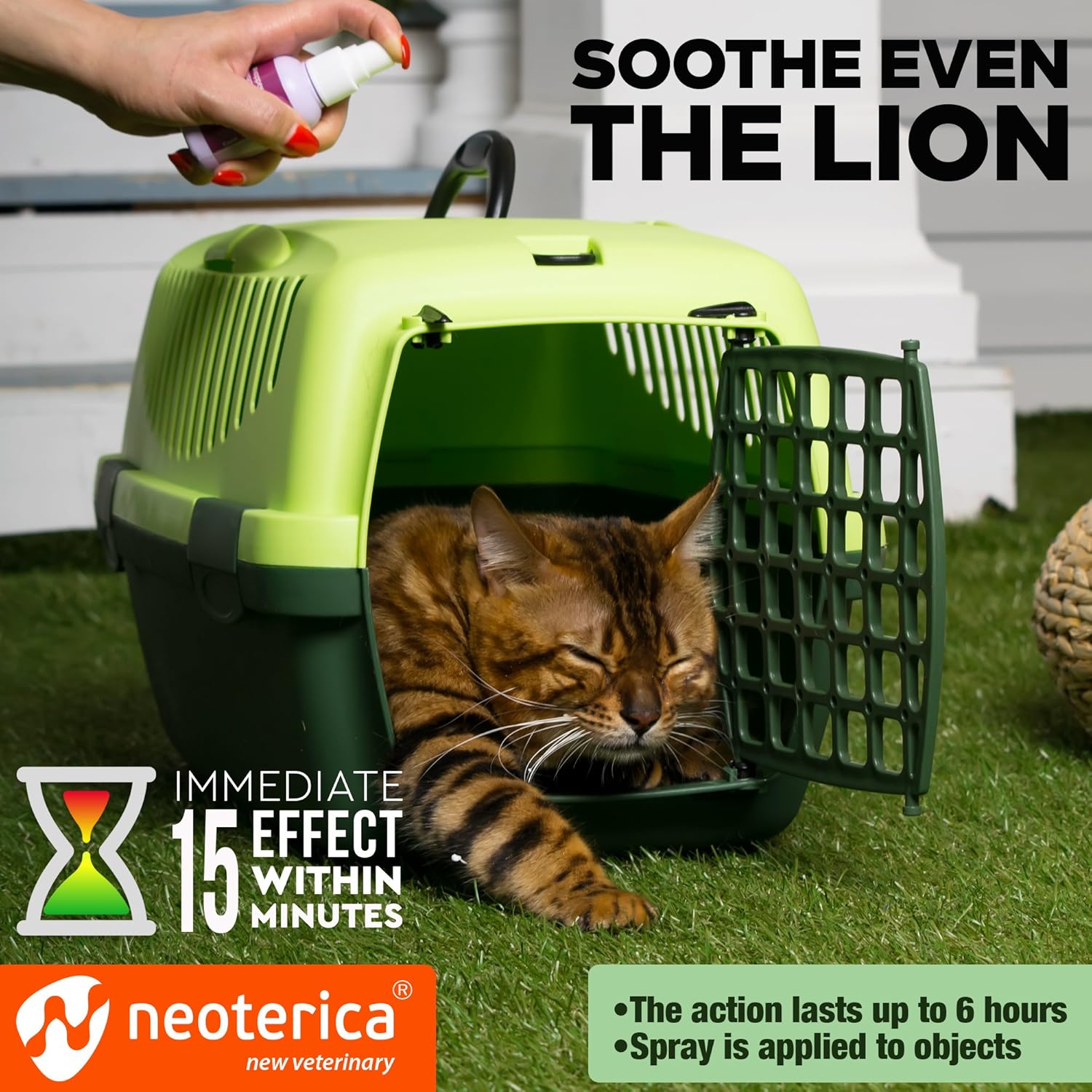 Beloved Pets Calming Pheromone Spray & Scratch Repellent for Cats, Reduces Scratching Furniture, Pee, During Travel - Image 3