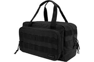 Coreflex 12-Inch Heavy Duty Tool Bag, Tactical, Gear, Range, EDC,Tool Bag for cars, Multi-Purpose Work Bag for Mechanics,Electrician,Carpenters,Builders,Plumbers 12" X 7" X 7" (Black)