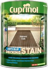 Cuprinol Anti-Slip Decking Stain Exterior Woodcare Natural Oak 2 coats view 2
