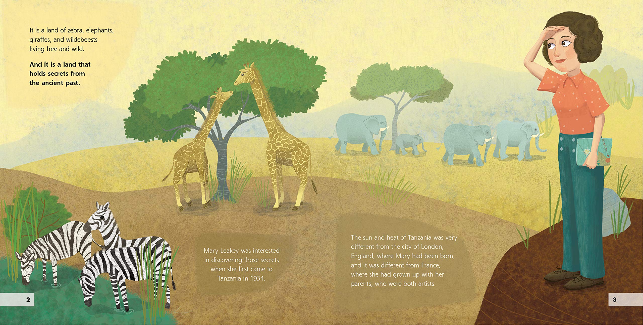 Fossil Huntress: Mary Leakey, Paleontologist (Picture Book Biography)