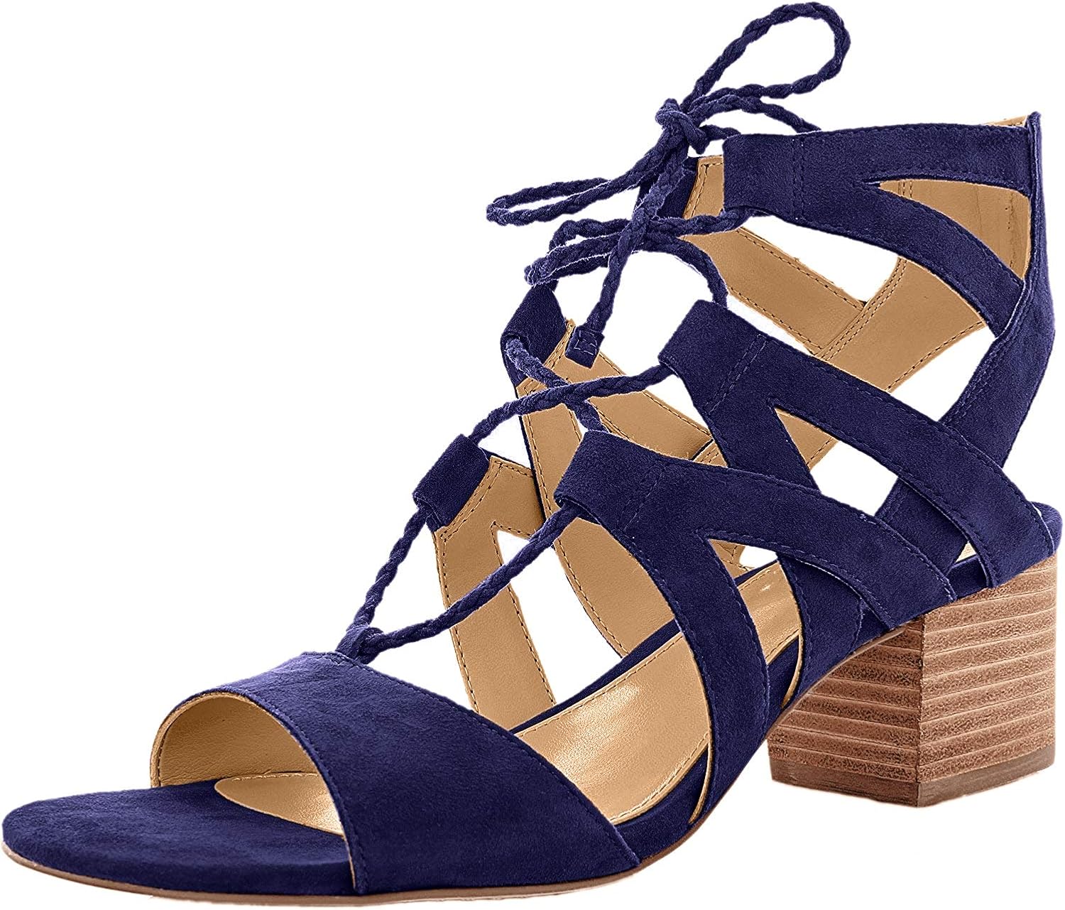 vince camuto blue suede heels