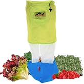 Saladzilla by Kahuna Gear: Large Salad Spinner, 2 Gallon Capacity (8 Qt.), Collapsible & Portable [Vegetable/Sprouts/Microgre