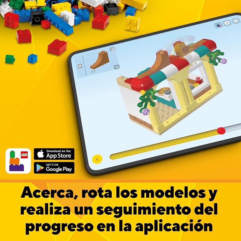 Lego 31136 creator 3 em 1 papagaio exótico, peixe ou sapo, figuras de animais de brinquedo para construir, presente para meninos e meninas de 7 anos ou mais, brincadeira criativa