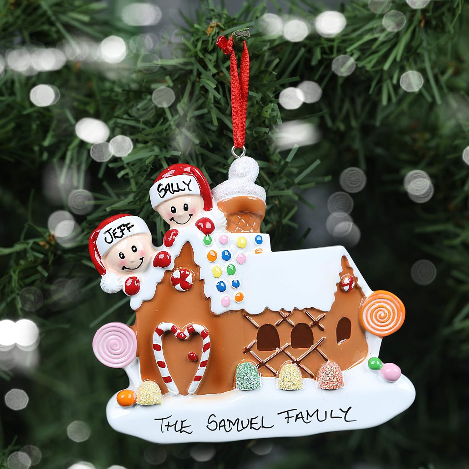 Personalised Hand Crafted Custom Gingerbread House