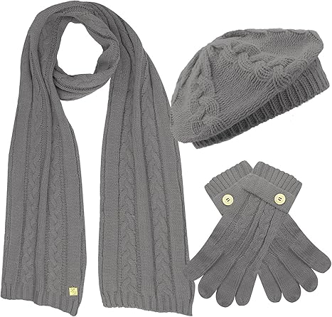 matching hat and scarf