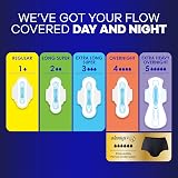 Always Maxi Extra Heavy Overnight Pads with Wings Unscented 20 Count Size 5 view 5