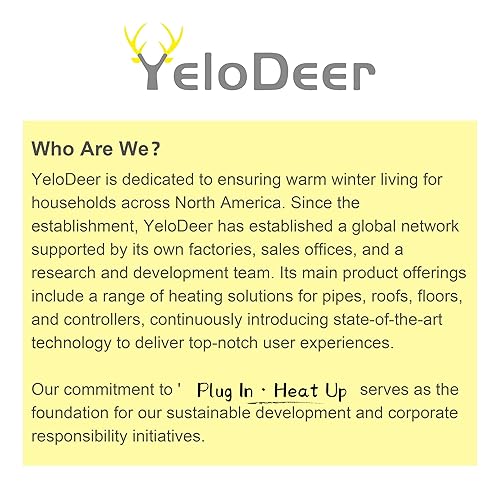 YeloDeer 55 Gallon Drum Heater Band - 120V 1200W, Twist Temp Control (86°F To 302°F), For Metal/Plastic Drums