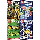 Ultimate LEGO Ninjago DVD Collection: Day of the Departed / Battle for New Ninjago City / Rise of the Green Ninja / Rebooted: