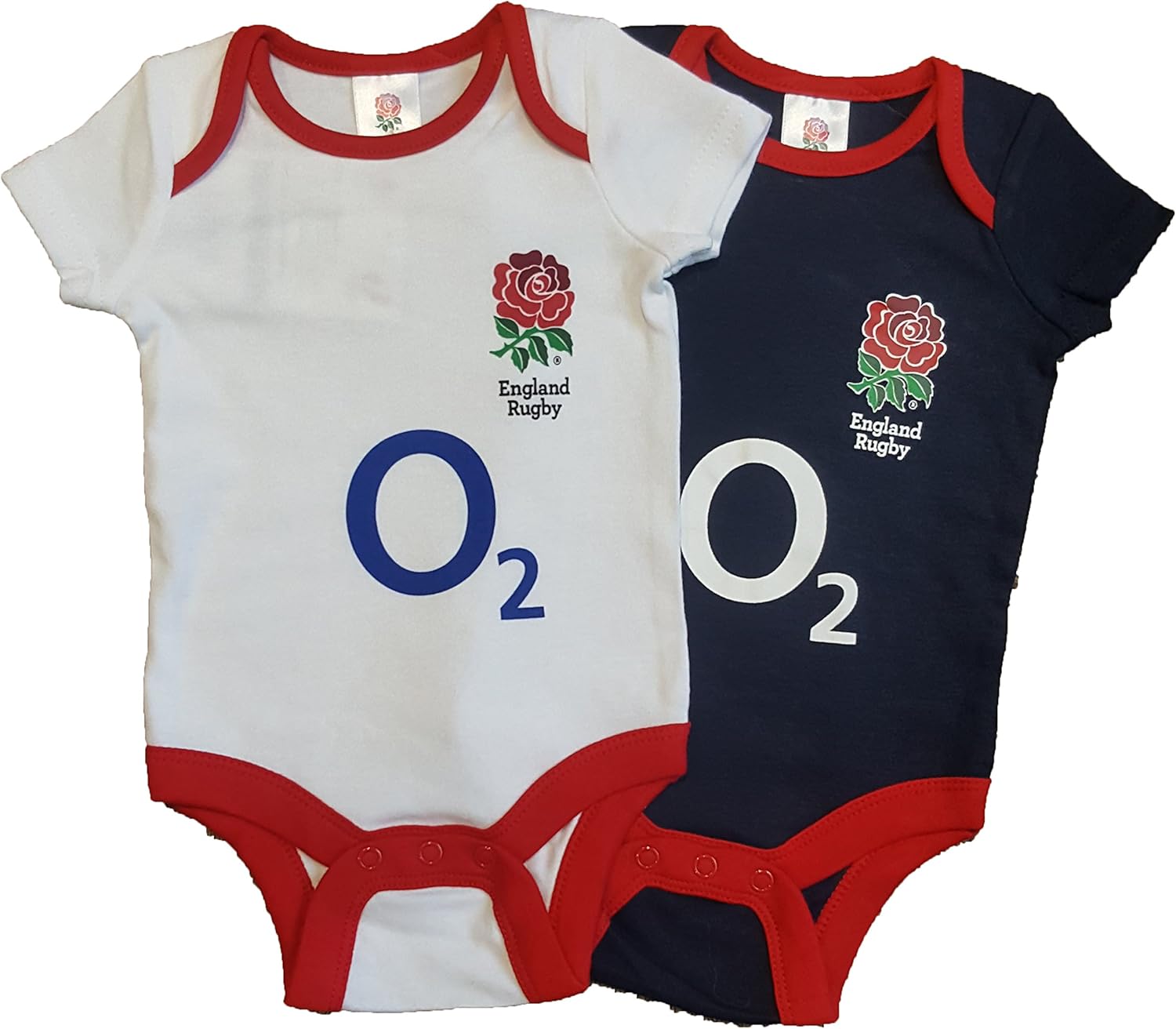 England Rugby Baby kit Body Suit Baby Vest 2 Pack Home & Away (912