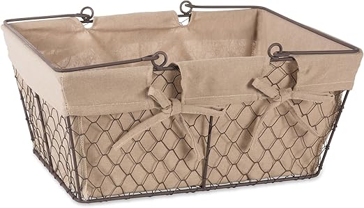 Amazon Com Dii Chicken Wire Baskets For Storage With Removable