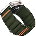 Suitisbest Sport Bands Compatible with Apple Watch Ultra Band 49mm 46mm 45mm 44mm 42mm 38mm 40mm 41mm Men Women, Stretchy Nylon Sport Loop Strap with S-Hook for iWatch Series 10 Ultra SE 9 8 7 6 5 4 3