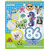 Perler Instruction Pad for Fuse Beads, 86 Patterns, Summertime Fun Piece