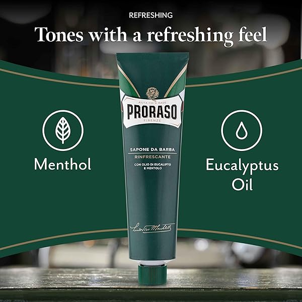 PRORASO REFRESHING SHAVING CREAM FOR MEN