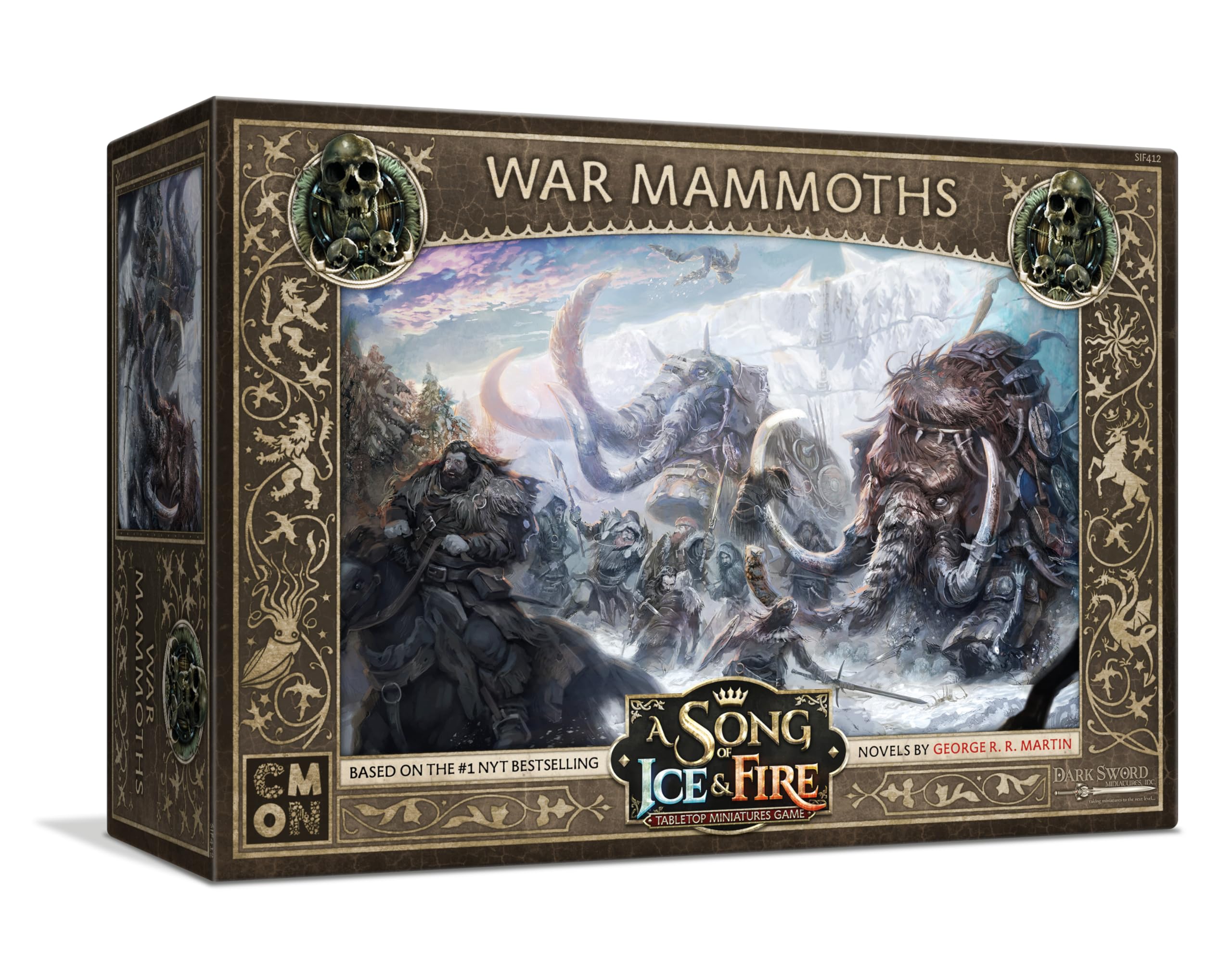Cool Mini Or Not | A Song of Ice & Fire: War Mammoths | Miniatures Game Expansion | Ages 14+ | 2 Players | 45-60 Minutes Playing Time