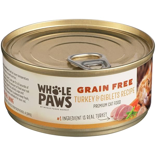 WHOLE PAWS GRAIN FREE TURKEY & GIBLETS RECIPE, 5.5 OZ