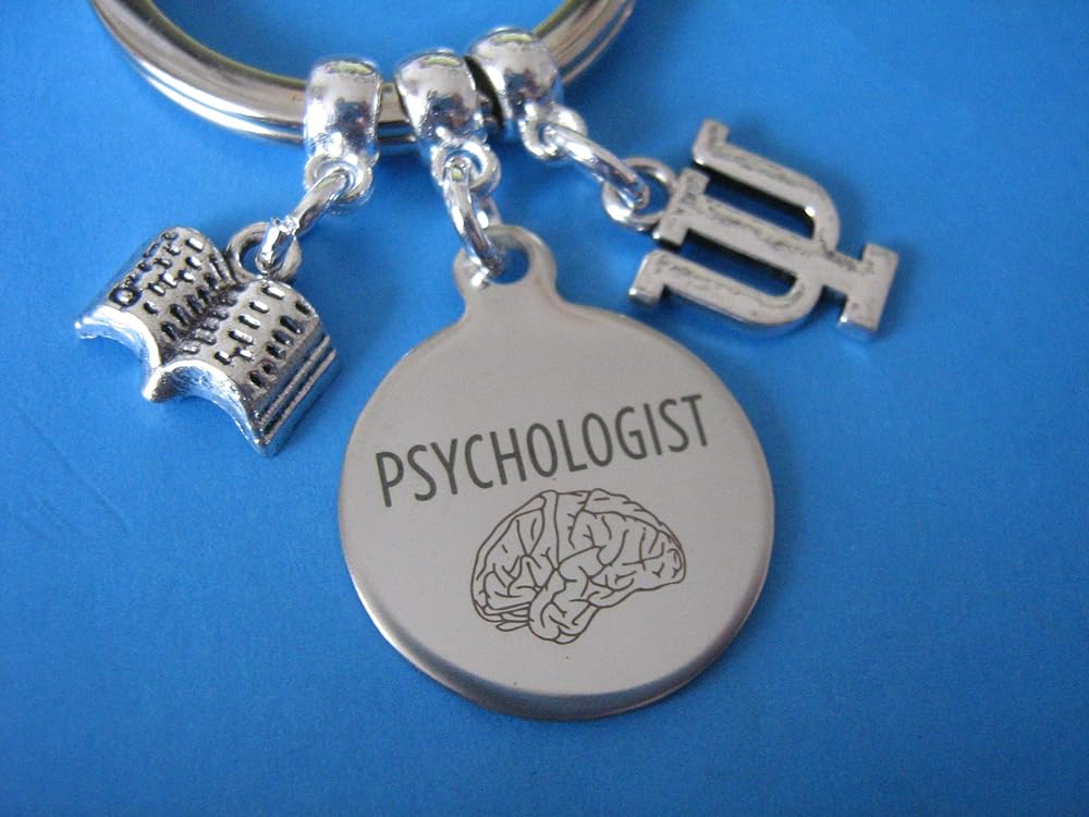 Psychologist Keyring Gift for a Psychologist Psychology Student Off to
