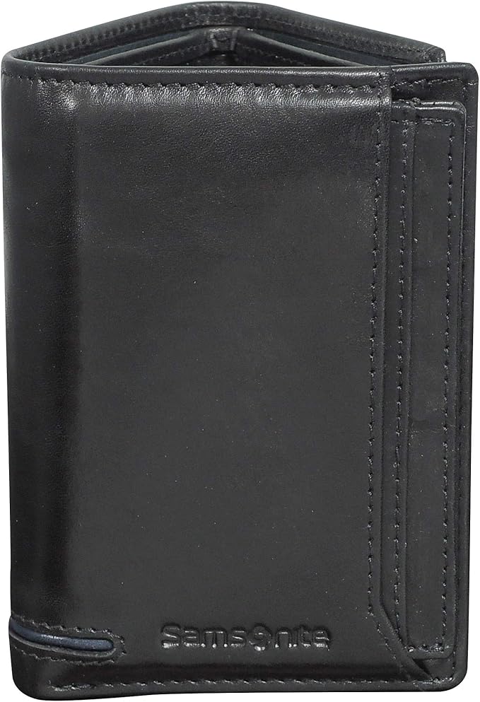 Samsonite Men's ID Threefold, Black Travel Wallets