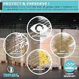 Triplast Clear Mini Pallet Stretch Wrap 100mm x 150m 17mu 5 Rolls view 4