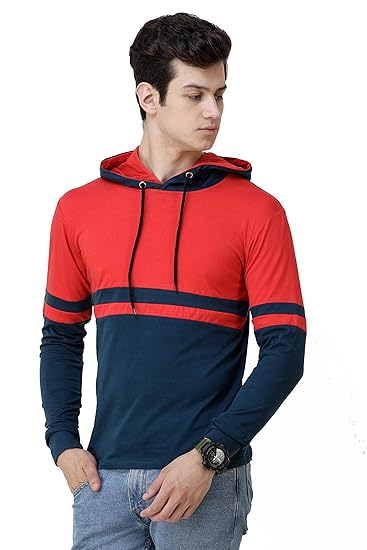 maroon and black hoodie